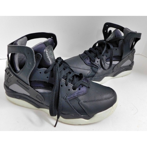 Nike Air Flight Huarache Mens Size 6.5 [2023] Dark Smoke Barely Green FJ4839-001 - Picture 1 of 8